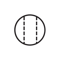 Cloth Fabric Sew Outline Icon