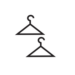 Cloth Hanger Clothes Outline Icon
