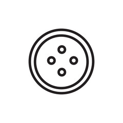 Clothes Sewing Tailor Outline Icon