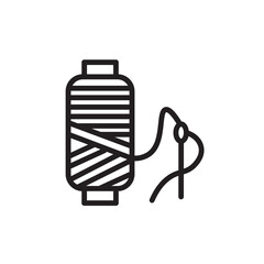 Sewing Soap Tool Outline Icon