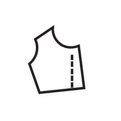 Clothe Fabric Fashion Outline Icon