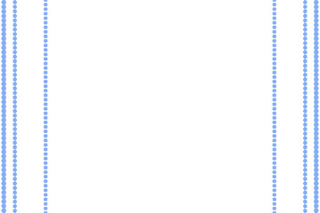 青色のアングルブラシの縦長フレーム素材(透過)