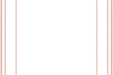 ブラウンのアングルブラシの縦長フレーム素材(透過)