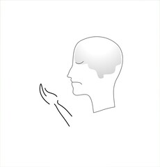 Visualizing Devotion: A Man in Prayer