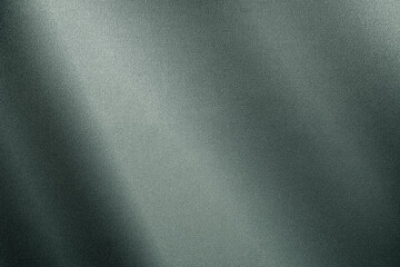 Sage green grey white silk satin. Color gradient. Luxury elegant abstract background for design. Light dark shade. Matte, shimmer. Curtain. Fold. Drapery. Fabric, cloth texture.