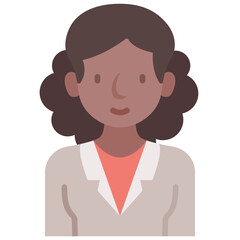 female avatar flat icon