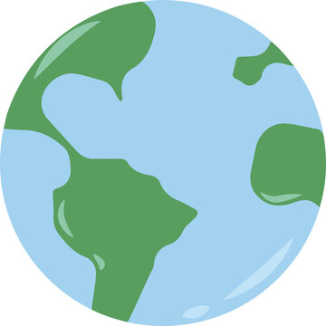 green earth globe illustration world