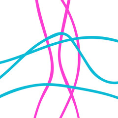 Pink Grid Graphic Lines Background 