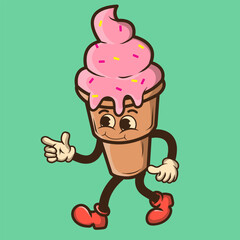 ICE CREAM MASCOT