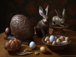 Easter's Timeless Charm: Whistlerian Delights and Furaffinity-inspired Delicacies - Ai Picture