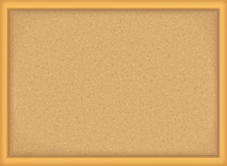 Empty bulletin board