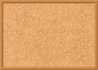 Empty bulletin board