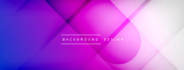 Abstract vector background. Shadow lines and lights with round elements and circles composition. Vector Illustration For Wallpaper, Banner, Background, Card, Book Illustration, landing page
