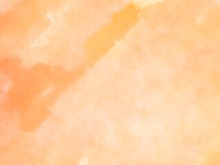 Orange abstract watercolor background