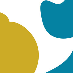 Blob Organic Colorful Background 