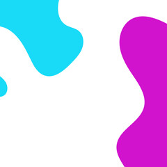 Blob Organic Colorful Background 