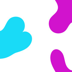 Blob Organic Colorful Background 