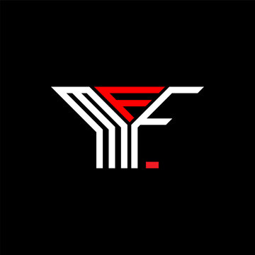 MFF letter logo creative design with vector graphic, MFF simple and modern logo.