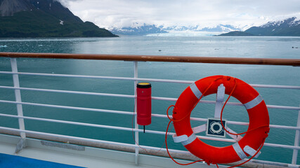 lifebuoy at travel cruise. lifebuoy at travel cruise ship. lifebuoy at travel cruise with landscape