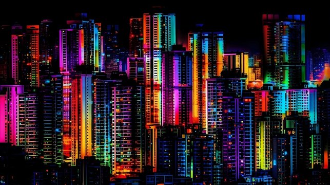 City Skyline Photo, Made with Generative AI © Mohammad