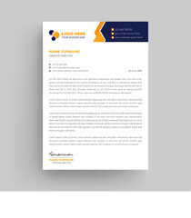 Cleaning Service Letterhead, Clean and professional corporate company business letterhead template design, Abstract Letterhead Design.