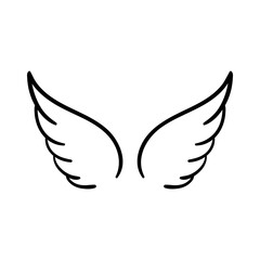 angel wings in heaven hawk feather wing pattern