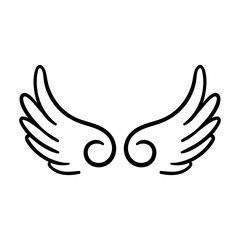 angel wings in heaven hawk feather wing pattern