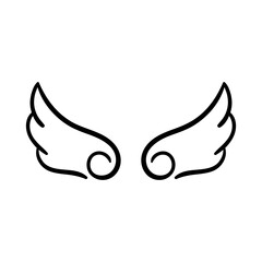 angel wings in heaven hawk feather wing pattern