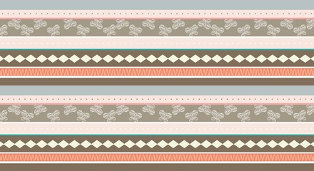 Indian fabric design and tribal