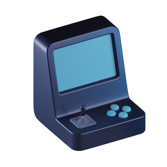 Gaming machine 3D Icon