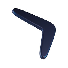 Boomerang Flying Disk 3D Icon