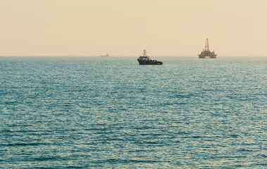 Offshore oil exploration