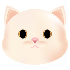 Kitty cat pet animal expression character