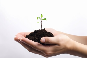 a tree that grows in human hands. Generative AI