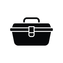 toolbox icon vector design template in white background