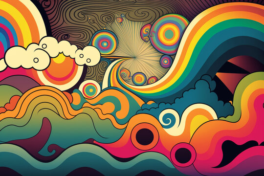 Colored paint background. Created with generative Ai technology.