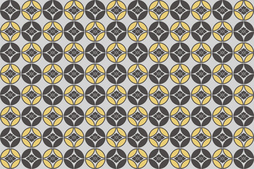 日本風イラスト背景☆七宝模様☆ベクター素材