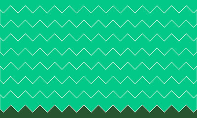wavy white line pattern on green background. seamless geometric pattern. set of pattern.