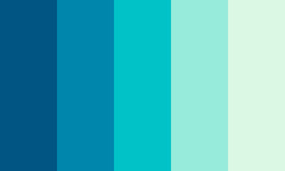 underwater color palette. colors palette.