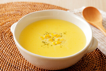 コーンポタージュスープ　Corn soup