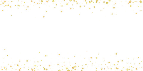 Magic stars vector overlay.  Gold stars scattered