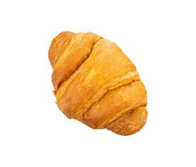 The Golden Croissant bread isolated