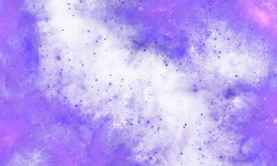 Blue Watercolor painted abstract texture transparent background