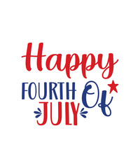 4th of July SVG Bundle, July 4th SVG, Fourth of July svg, America svg, USA Flag svg, Patriotic, Independence Day Shirt, Cut File Cricut