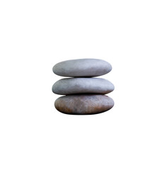 Fototapeta na wymiar Stack Stone Isolated on transparent background,png file,Texture Circle Pebbles Pyramid on Wood Nature,Concept for Health spa Aromatherapy,Meditation Natural Buddhism.