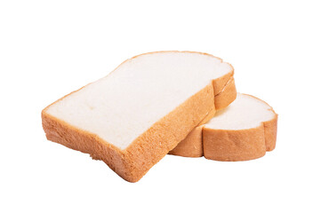 slice of toast isolated