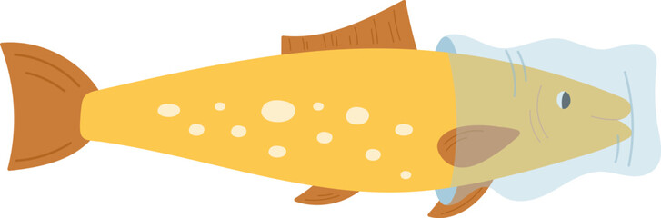 Fish Suffer From Waste