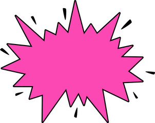Fototapeta premium Splash Sticker Icon
