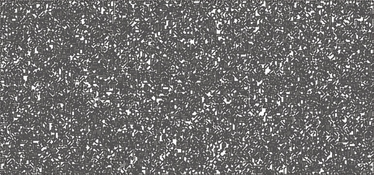  Dotwork noise pattern vector background. Black stipple dots and strips. Abstract noise dotwork pattern. Sand grain effect. Black dots grunge banner. Stipple spots. Stochastic dotted vector background © t2k4