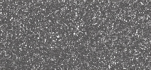 Dotwork noise pattern vector background. Black stipple dots and strips. Abstract noise dotwork pattern. Sand grain effect. Black dots grunge banner. Stipple spots. Stochastic dotted vector background.